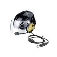 Casque de parapente en fibre de carbone avec suppression du bruit, écouteurs et design élégant du bandeau