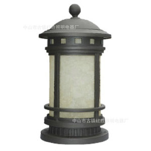 Lámparas de Poste para Exteriores de Aleación de Aluminio con LED E27, Semi Empotradas, Garantía de 5 Años - Product Image 2
