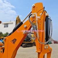 Traktor Mini JCB 4CX/3CX/4DX Bekas dengan Loader Depan dan Backhoe, Dilengkapi Pompa Hidrolik dan Motor Bearing, Beban Terukur 8,18 Ton