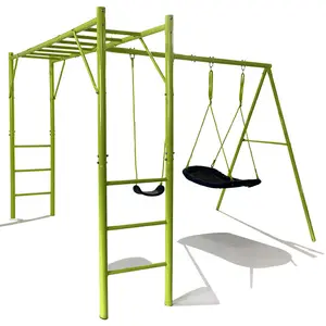 New monkey bar outdoor fitness kids rocking chair swing set for playground