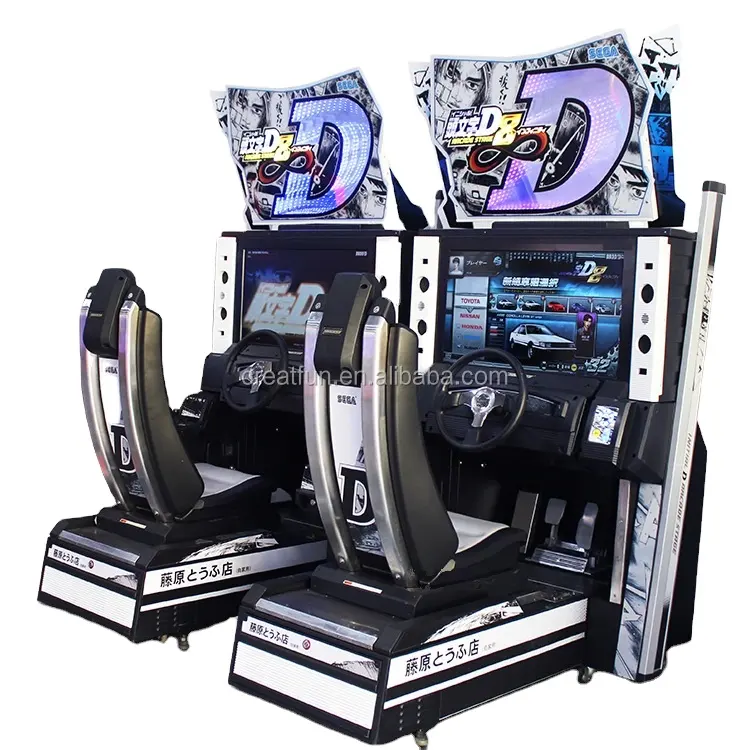 2022 New design coin operated Car Racing Simulator Arcade Game Machine for sale