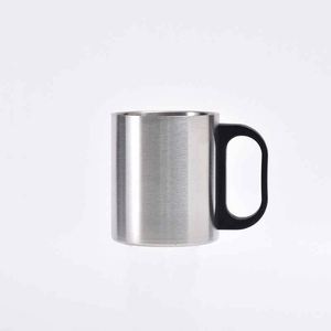 Stainless Steel Coffee Mug With Colorful Handle Thermal Insulation Home Use - Product Image 2
