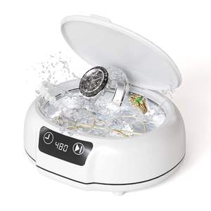 Limpiador Ultrasónico para Joyas, Relojes y Gafas, 40kHz, Temporizador Digital, 80W, Limpiador Eléctrico Doméstico, Capacidad de 0.5L - Product Image 1