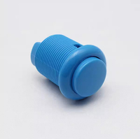 Accessoires pour console de jeux d'arcade de la marque Wanmin, bouton poussoir rond en acrylique de 24 mm/28 mm