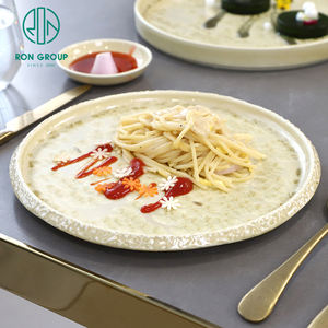 <span class=keywords><strong>Vajilla</strong></span> Redonda de <span class=keywords><strong>Melamina</strong></span> Moderna, No Tóxica, al por Mayor, Plato para Pasta, Pizza, Carne, Cena, para el Hogar y Restaurantes - Product Image 4