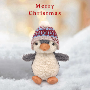 All'ingrosso pinguino grigio bambole di peluche divertenti simpatiche Custom peluche morbido peluche animali giocattoli per bambini per regali per bambini - Product Image 6