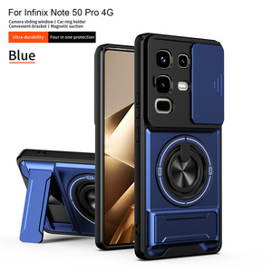 <span class=keywords><strong>Coque</strong></span> de téléphone multifonctionnelle Lichicase avec chargement sans fil et fenêtre coulissante pour Infinix <span class=keywords><strong>Note</strong></span> 60 60 Pro Edge - Product Image 4