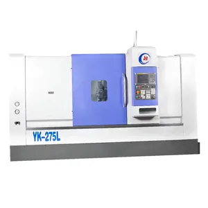 JINN FA YK-275L il bloccaggio idraulico tirando indietro il posizionamento mandrino combinazione di tornitura strumento Set metallo Slant Bed CNC tornio