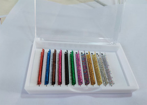 Holographic tinsel Cổ Tích Lash-Handmade tổng hợp tóc khối lượng lông mi - Product Image 5