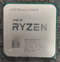 Pour processeur de bureau AMD Ryzen 5 3500X R5 3500X d'occasion, 6 cœurs, 6 threads, socket AM4