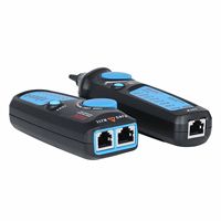 Probador de Cables Ethernet para Monitoreo de Redes, Localizador de Fallas de Cable, LAN Coaxial, 1 Año de Garantía, Negro, Precisión Estándar