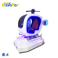 Venta caliente VR vuelo Realidad Virtual adultos y niños cabina aviones 9D helicóptero volador para la venta