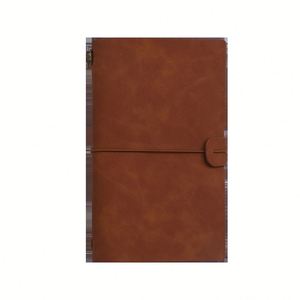 Carnet de notes A6 en cuir vintage fait main avec couverture en PU et spirale rechargeable, journal de voyage pour les voyages - Product Image 4