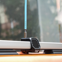 Support de fixation de drapeau pour barre de toit de voiture en aluminium sur mesure OEM, installation non destructive pour accessoires Jetour Traveller G700 4x4