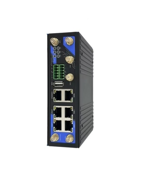 High Performance Dual Band Wifi6 Gigabit Ethernet Port Iot 5G Solution Industrial 5G Wireless Router With Sim Card Slot