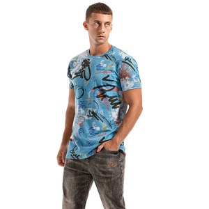 Camiseta Deportiva de Algodón Grueso para Hombre, con Logotipo Personalizado, de Secado Rápido, Transpirable, para Gimnasio y Uso Diario - Product Image 2