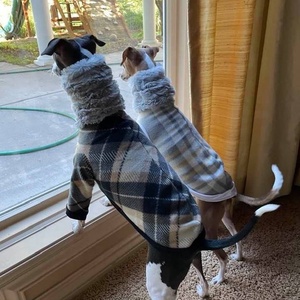Qiqu Pet Supplies Personnalisé Nouveau Designer vêtements pour chiens vêtements de créateurs Fourrure <span class=keywords><strong>Snood</strong></span> Jumper pull combinaison pull - Product Image 4