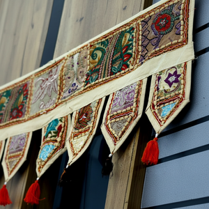 Porte Ethnique Tentures Murales Porte Bandhanwar Diwali Cadeaux Diwali Home Decor Bon augure Diwali Décoration Cadeau au Prix de Gros - Product Image 1