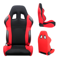 Sièges de voiture de course universels de luxe personnalisés en tissu NSI, sièges sport modifiés, fabricant en Malaisie