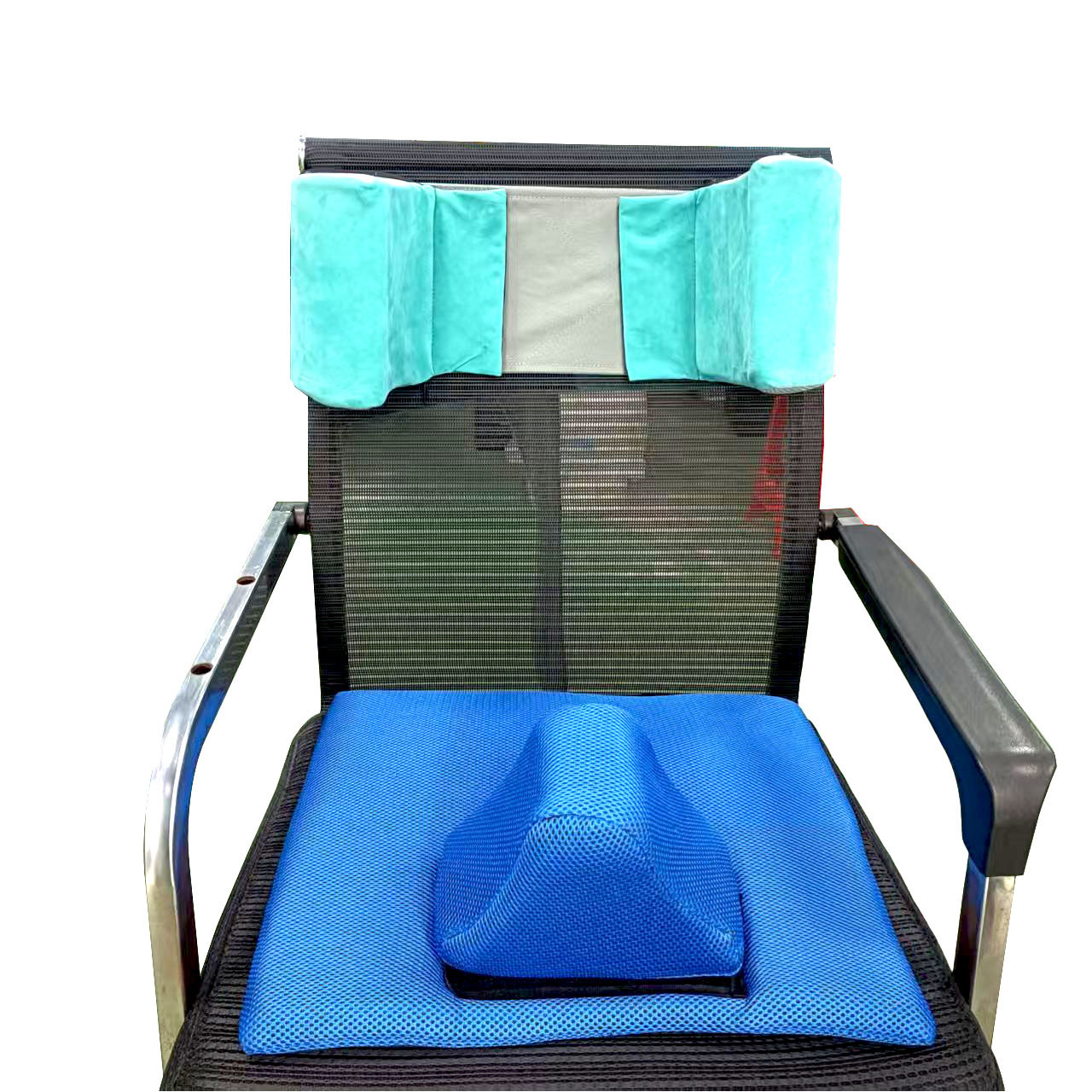 wheelchair anti-side pillow seat limiter