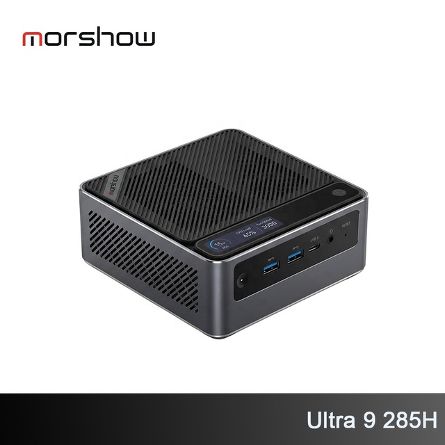 Customizable 285H Mini PC Compact Desktop Computer DDR5 SSD High Performance Suitable Gaming Design Video Editing