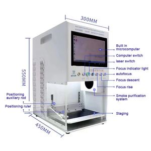 Máquina láser de luz fría con enfoque automático de 5W, Wifi integrado para teléfono móvil, eliminación de vidrio trasero, separación de marco de pantalla - Product Image 2