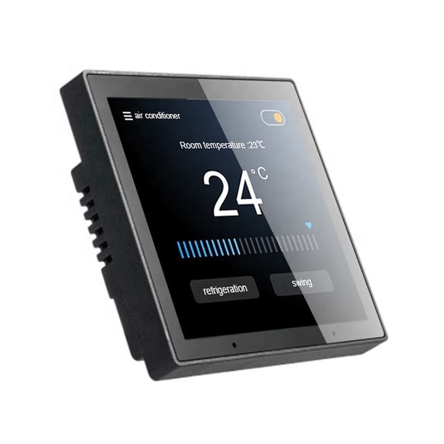 {Manufacturer} 4 Inch Touch Screen Switch Smart Home Screen Controller Zigbee Automation Scene Panel Tuya Wall Gateway