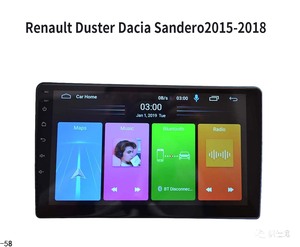 Écran tactile Android Auto pour Renault <span class=keywords><strong>Duster</strong></span> <span class=keywords><strong>Dacia</strong></span> Sandero, caméra <span class=keywords><strong>360</strong></span> AHD, navigation GPS, CarPlay OEM, autoradio FM, lecteur multimédia - Product Image 6