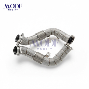 Tubo de Escape de Acero Inoxidable 304 para BMW X6M E71 (2009-2014) S63 4.4L Twin Turbo |   Tubo de Escape de Alto Rendimiento para Carreras - Product Image 2