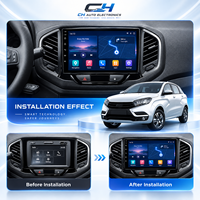 Pour LADA Xray 2015-2019, autoradio multimédia Android HD, lecteur vidéo, navigation GPS 4G, Carplay compatible