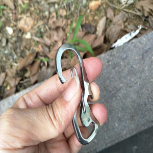 Mayorista YD452 Llavero Multifunción de Acero Inoxidable para Exteriores con Destornillador, Correa para Cinturón y Abrebotellas - Product Image 2