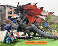 Statue de Dragon Animatronic Statue de Dragons Géants Personnalisée Vente d'Usine Kawah