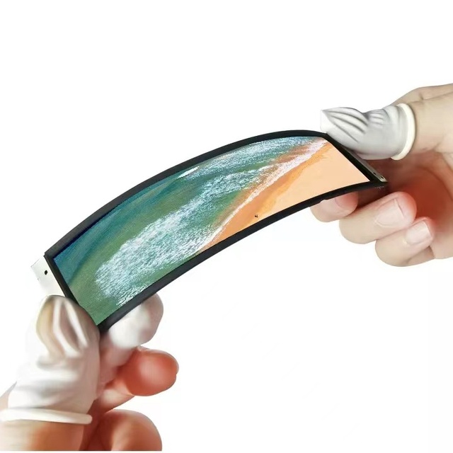 Flexible AMOLED Display Panel 4.01inch 192*960 MIPI DSI 30Pin Interface RM69330 Driver Wrist Band Curved OLED Screen