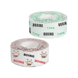 Ruban de <span class=keywords><strong>boxe</strong></span> professionnel en vrac OEM, 2,5 cm, coton, ruban sportif athlétique, adhésif de qualité médicale, attache pour les mains pour les combattants professionnels - Product Image 1