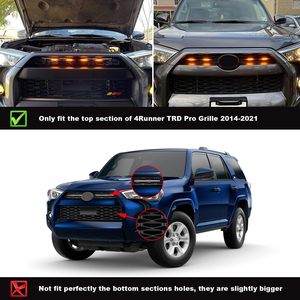4 Luces LED DRL Pequeñas de 12V para Parrilla Delantera, para <span class=keywords><strong>Toyota</strong></span> <span class=keywords><strong>4Runner</strong></span> <span class=keywords><strong>TRD</strong></span> <span class=keywords><strong>PRO</strong></span>, Años 2014 a <span class=keywords><strong>2020</strong></span> - Product Image 3