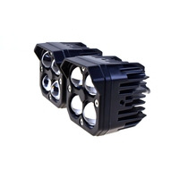 Lampu Kabut Senlo X7 Plus 80W M1 M2 Senlo X1 X2 X5 Mini Lampu LED untuk Sistem Pencahayaan Sepeda Motor Dual Color
