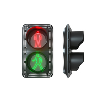 Luz de señal de tráfico LED de seguridad para pasarela peatonal con carcasa de aleación de magnesio