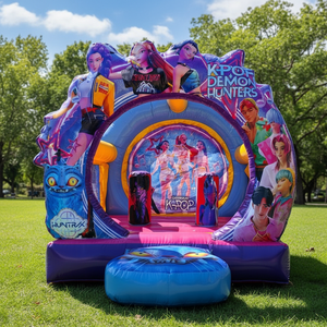 Château <span class=keywords><strong>Gonflable</strong></span> Commercial K-pop Demon en PVC, Facile à Installer, Idéal pour la Location (5-10 Personnes) - Vente Flash - Product Image 3