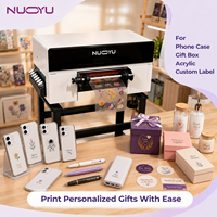 Printer Transfer UV DTF Nuoyu A3 Baru Epson F189000 720x2400DPI untuk Casing Ponsel, Kotak Hadiah, Akrilik, Stiker Label Kustom, Bisnis