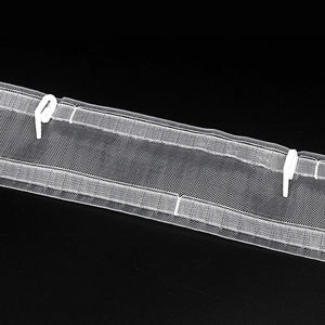 Cinta Transparente Ecológica Popular para Rieles de Pliegue Ondulado (S-Fold) - Product Image 5