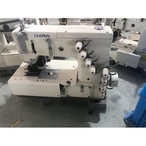 Máquina <span class=keywords><strong>de</strong></span> Coser <span class=keywords><strong>de</strong></span> Punto <span class=keywords><strong>de</strong></span> Cadeneta Doble <span class=keywords><strong>de</strong></span> 3 Agujas Kansai Special DLR1503PTF para Costuras Laterales y <span class=keywords><strong>de</strong></span> Cadeneta para Jeans y Pantalones <span class=keywords><strong>de</strong></span> Mezclilla - Product Image 4