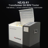 Equipo de Prueba Automática de Resistencia Dieléctrica ASTM D1816 D877, 80kV, Probador de Voltaje de Ruptura (BDV) para Aceite Aislante de Transformadores, Precio