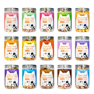 Nourriture pour chiens lyophilisée de haute qualité, riche en protéines, jaune d'œuf séché, canard, poire, friandises pour chats, nourriture sèche, poulet, friandises pour animaux de compagnie - Product Image 3
