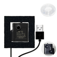Pompe à eau Submersible pour les animaux de compagnie, port USB, petite taille, filtre d'aquarium, moteur sans balais, accessoires d'aquarium
