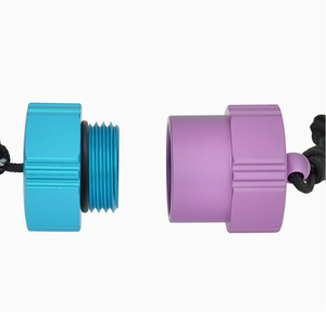 Cache-poussière en alliage d'aluminium pour première étage <span class=keywords><strong>de</strong></span> plongée, protection <span class=keywords><strong>de</strong></span> filetage DIN YOKE, capuchon <span class=keywords><strong>de</strong></span> réducteur <span class=keywords><strong>de</strong></span> <span class=keywords><strong>bouteille</strong></span> <span class=keywords><strong>de</strong></span> plongée - Product Image 5