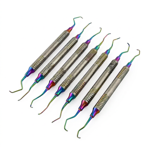 Dental Lab Equipment Dentist Plaque Remover <b>Tooth</b> <b>Cleaning</b> Kit Calculus Pick Reusable Stainless Steel Manual Composite <b>Tools</b> - Product Image 1