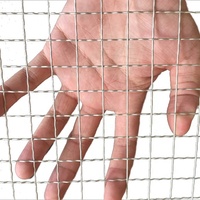 Grille tissée de taille personnalisée grillage marin galvanisé pour escalier