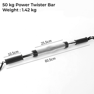 Barra de Ejercicios CZFIT ET0052-5 con Resistencia Ajustable y Resorte de Acero, Antideslizante, Portátil, para Gimnasio en Casa o Centro de Fitness - Product Image 5