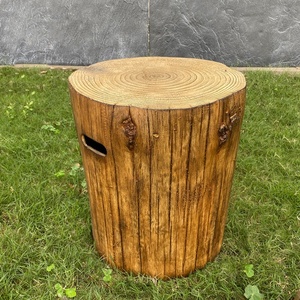 Mesa de pozo de fuego de Gas de barril de vino rústico de alta calidad Patio exterior Barra de fuego de Gas de piedra con control remoto directo de fábrica - Product Image 6