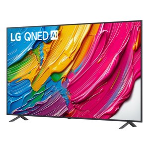 Téléviseur intelligent QLED 86 pouces avec WebOS AI 4K UHD Noir pour écran large, rétroéclairage LED, TV QLED 86 pouces, Téléviseur intelligent QLED 86 pouces, Série WebOS Q - Product Image 1